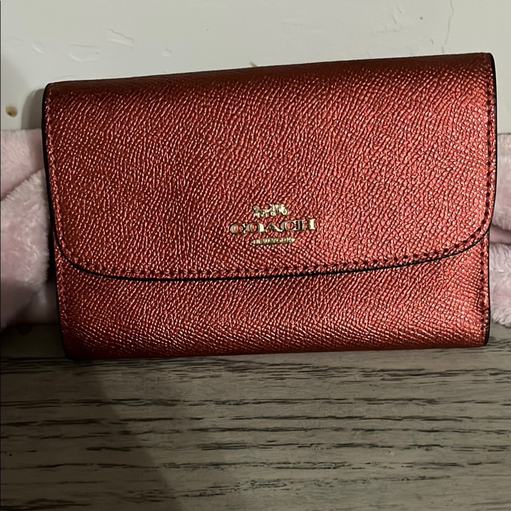 NWOT Coach Leather Wallet
